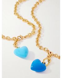 Roxanne Assoulin - The Mini Happy Set Of Two-Tone And Enamel Necklaces - Lyst
