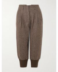 James Purdey & Sons - Breeks Wool-Tweed Tapered Pants - Lyst