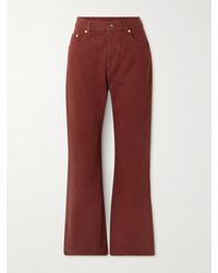 Gabriela Hearst - Ezra Hoch Sitzende Bootcut-Jeans Aus Recyceltem Denim - Lyst