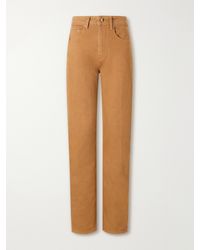 OSSOU - Noon High-Rise Straight-Leg Jeans - Lyst