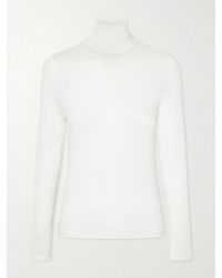 Nili Lotan - Keria Stretch-Jersey Turtleneck Top - Lyst