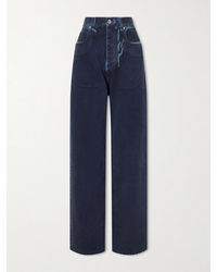 Bottega Veneta - Overdyed Straight-Leg Jeans - Lyst