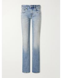 R13 - Boy Flare Low-Rise Jeans - Lyst
