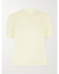 Loewe - Anagram-Embroidered Wool-Blend Sweater - Lyst