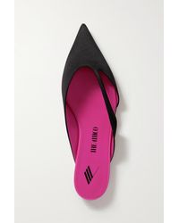 the attico satin mules