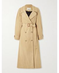 Isabel Marant - Elea Trenchcoat Aus Twill Mit Gürtel - Lyst