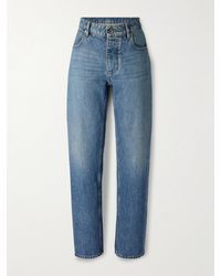 Bottega Veneta - High-Rise Straight-Leg Jeans - Lyst
