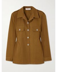 Emporio Sirenuse - Malia Cotton-Twill Jacket - Lyst