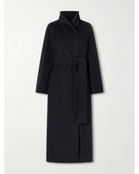 KHAITE - Romare Belted Wool Long Coat - Lyst
