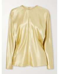 FFORME - Sylvie Satin Blouse - Lyst