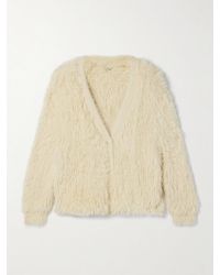 R13 - Balloon Faux Fur Cardigan - Lyst