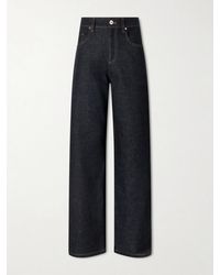 Brunello Cucinelli - Mid-Rise Straight-Leg Jeans - Lyst