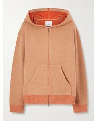 The Elder Statesman - Canyon Cashmere Zip-Up Hoodie - Lyst