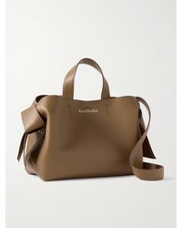 Acne Studios - Musubi Tote Aus Leder Mit Knoten - Lyst