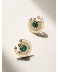 ANANYA - Chakra 18-Karat Multi-Stone Earrings - Lyst