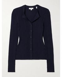 A.L.C. - Fisher Cardigan Aus Einer Gerippten Baumwollmischung - Lyst