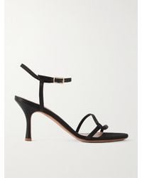 Emme Parsons - Loop Satin Sandals - Lyst