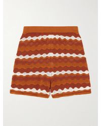 Escvdo - Mullu Cotton Shorts - Lyst