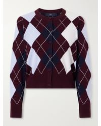 arch4 - Claridges Argyle Cashmere Cardigan - Lyst