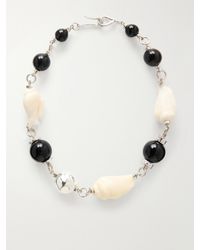 Tohum Design - Samsara-Plated, Seashell And Ceramic Necklace - Lyst