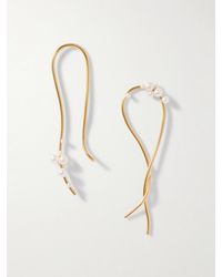 COMPLETEDWORKS - Wild Relatives Vermeil Pearl Earrings - Lyst