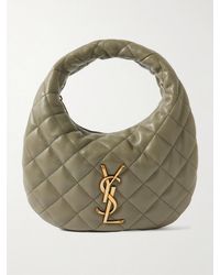 Saint Laurent - Icarino Matelassé Leather Tote - Lyst