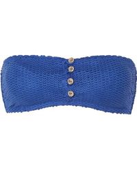 ViX Scales Bandeau-bikini-oberteil - Blau