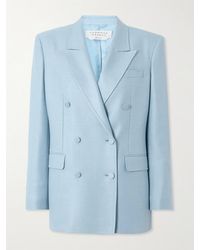 Gabriela Hearst - Gavin Double-Breasted Silk And Wool-Blend Blazer - Lyst
