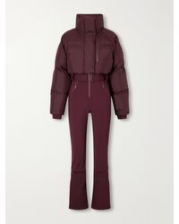 CORDOVA - Myoko Belted Quilted Shell Down Ski Suit - Lyst