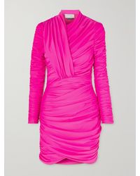 AZ FACTORY - Ester Manas Draped Stretch-Jersey Mini Dress - Lyst