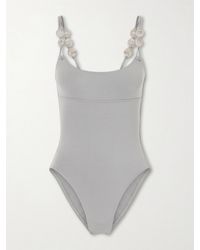 Eres - Lynda Bead-Embellished Swimsuit - Lyst