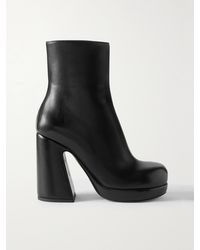 Proenza Schouler - Forma Leather Platform Ankle Boots - Lyst