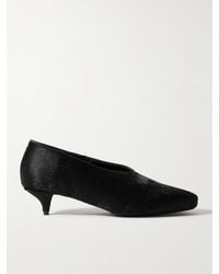 St. Agni - Escarpins En Façon Poulain À Finitions En Cuir - Lyst