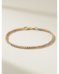 Carolina Bucci - Discoball Armband Aus 18 Karat Rosé- Weiß- Und Gelbgold - Lyst