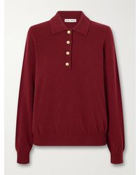 Blazé Milano - Highland Wool And Cashmere-Blend Polo Sweater - Lyst
