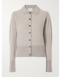 LeKasha - Fraga Ribbed Cashmere Cardigan - Lyst