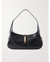 Gucci - Jackie 1961 Slim Textured-Leather Shoulder Bag - Lyst
