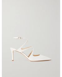 Jimmy Choo - Azia 95 Satin Point-Toe Pumps - Lyst