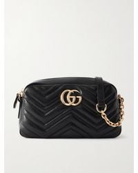 Gucci - Gg Marmont Quilted Leather Shoulder Bag - Lyst