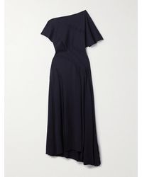 Jason Wu - Asymmetric Paneled Wool-Jersey Maxi Dress - Lyst