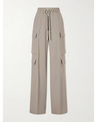 Rick Owens - Cargobelas Cady Wide-Leg Cargo Pants - Lyst