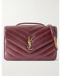 Saint Laurent - Loulou Large Matelassé Leather Shoulder Bag - Lyst