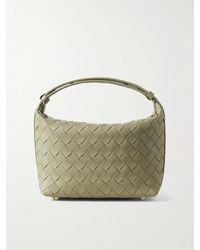 Bottega Veneta - Wallace Mini Intrecciato Leather Shoulder Bag - Lyst