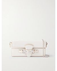 Gucci - Ristretto Embellished Leather Shoulder Bag - Lyst
