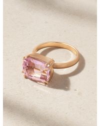 Irene Neuwirth - Gemmy Gem 18-Karat Rose Kunzite Ring - Lyst