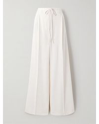 Rohe - Hose Mit Weitem Bein Aus Dupionseide - Lyst