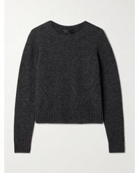Nili Lotan - Gwendolyn Verkürzter Pullover Aus Einer Wollmischung - Lyst