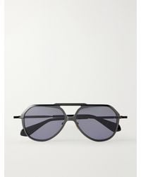 Jacques Marie Mage - Lou Lou De La Falaise Louise Aviator-Style Titanium Sunglasses - Lyst