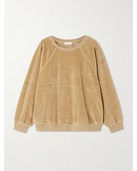 Suzie Kondi - Samos Cotton-Blend Velour Sweatshirt - Lyst