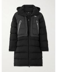 The North Face - Printed Paneled Quilted Shell Hooded Down Jacket - Lyst